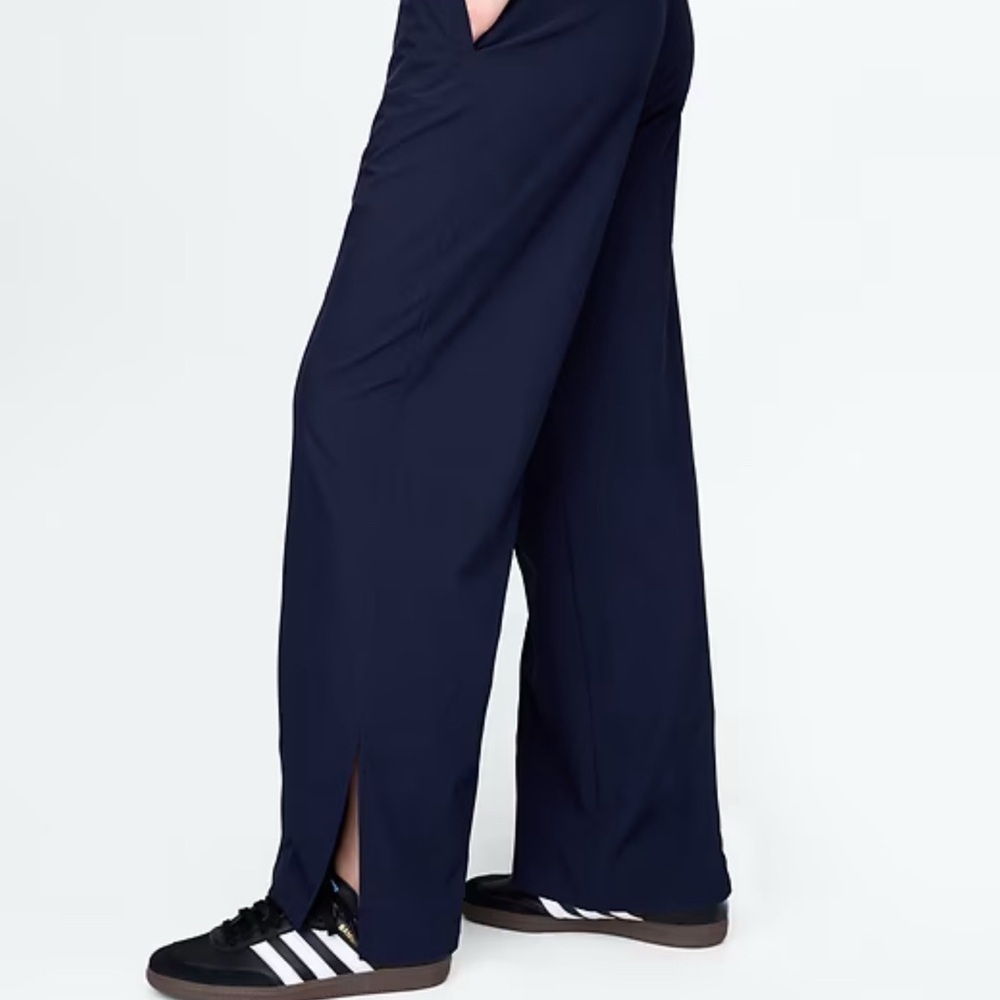 NWOT GapFit Snap-Hem Fleece-Lined Sweatpants Black - M - Picture 7 of 9